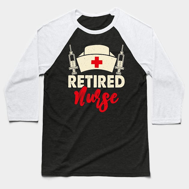 Retired Nurse T Shirt For Women Baseball T-Shirt by Pretr=ty